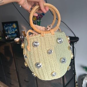 Beautiful basket purse